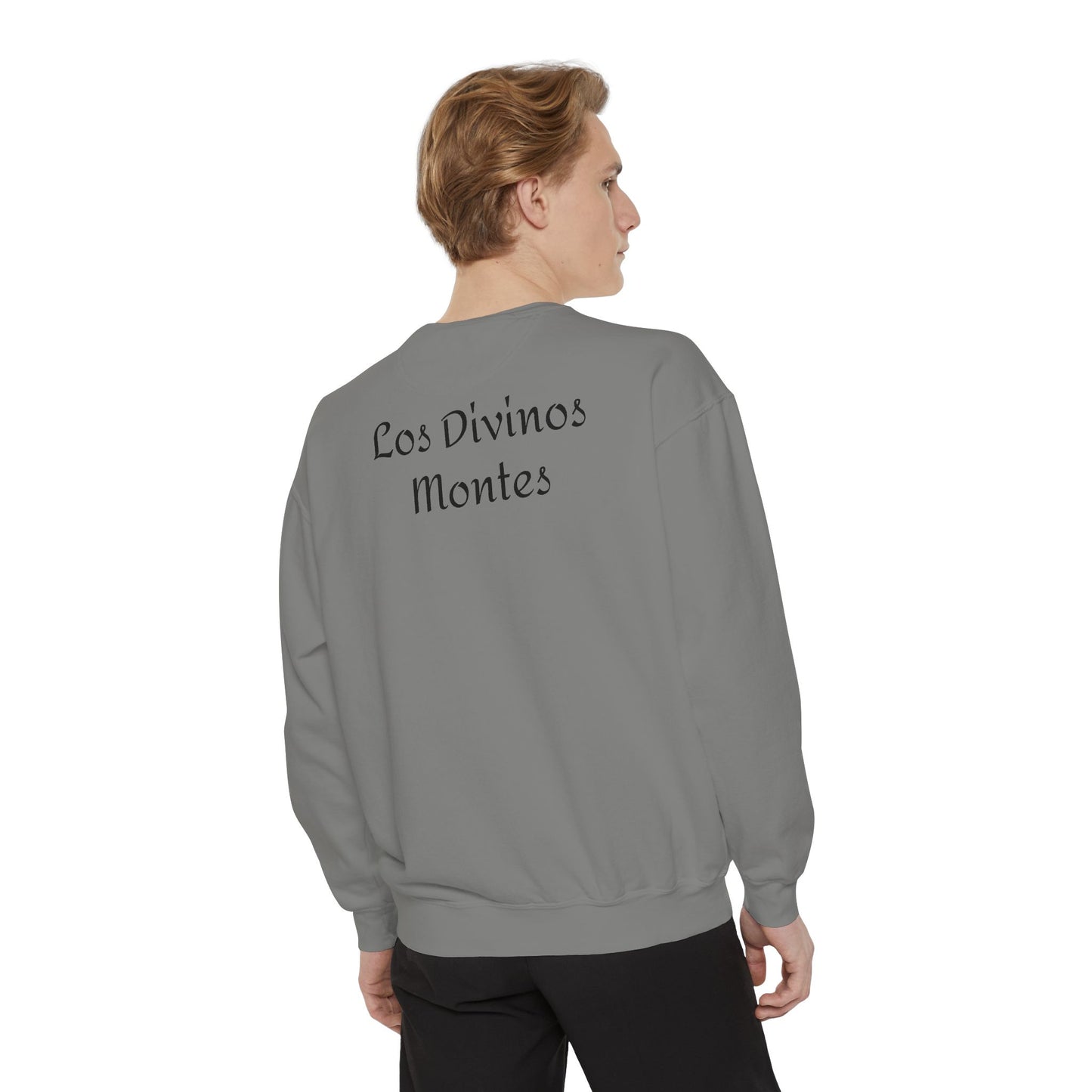 Adventure Awaits Unisex Garment-Dyed Sweatshirt - 'La vida es una aventura'